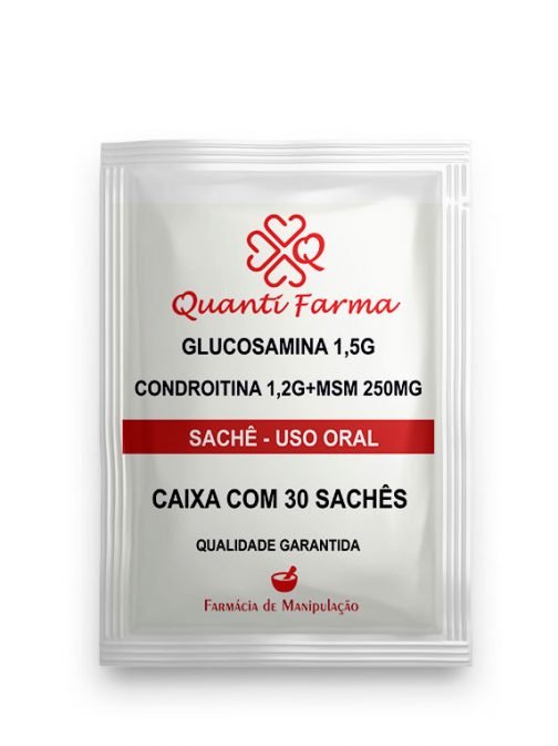 Glucosamina + Condroitina + MSM SACHÊS
