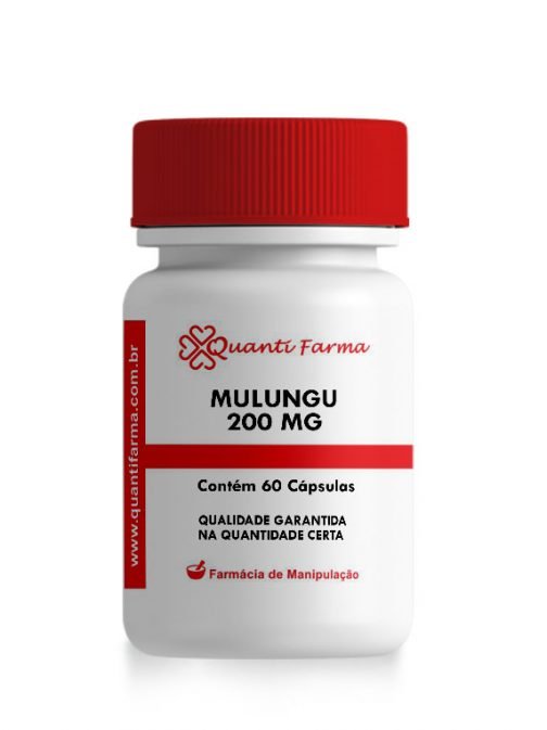 MULUNGU 200 MG - 60 CÁPSULAS
