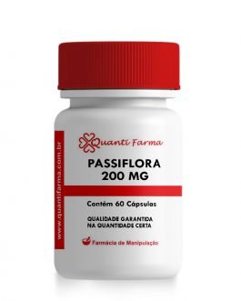PASSIFLORA 200 MG – 60 CÁPSULAS
