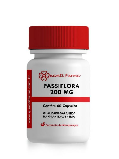 PASSIFLORA 200 MG - 60 CÁPSULAS