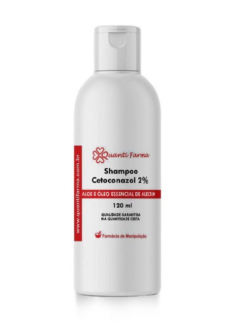 Shampoo Cetoconazol e Alecrim